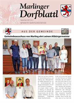 Marlinger Dorfblattl 05/2021